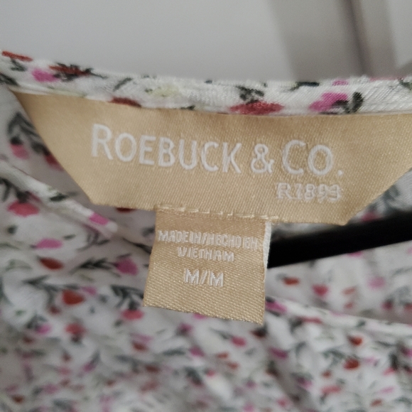 Womens R1893 Flowy Floral Blouse Size M/M - Picture 3 of 3